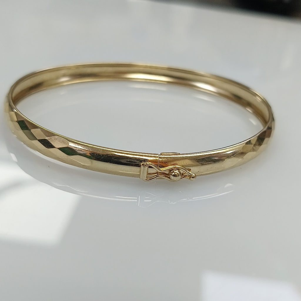 PULSERA RIGIDA ORO 10 K 5.1 GRMS (SEMINUEVO)