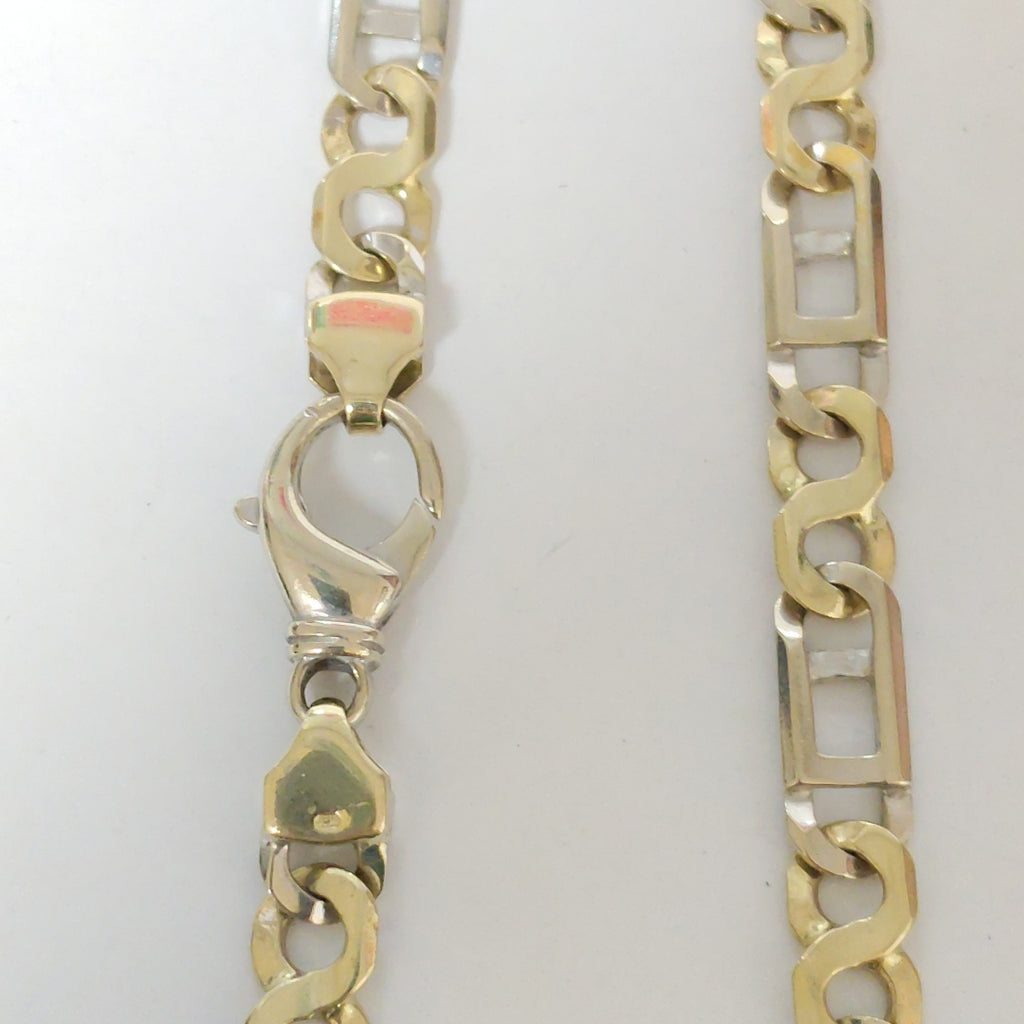 CADENA ORO COMBINADO 14 K 61.7 GRMS (SEMINUEVO)