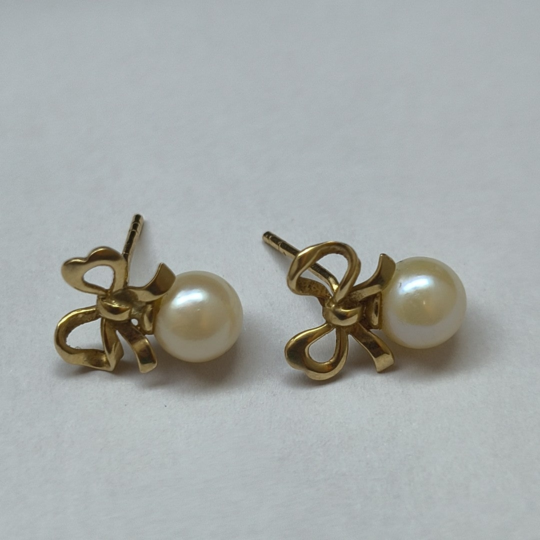 ARETES PAR ORO 14 K 2,00 GRMS (SEMINUEVO)