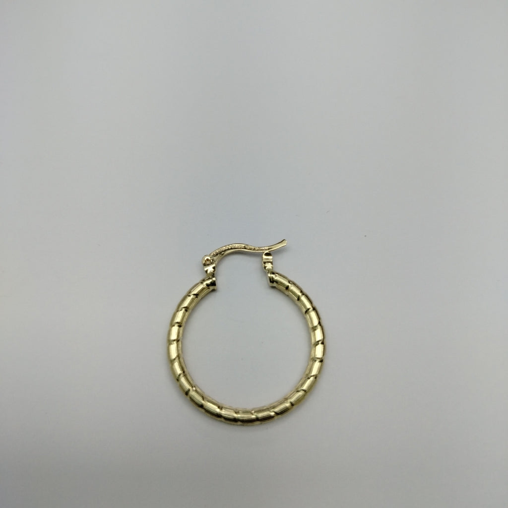ARETES ARRACADAS LABRADAS 14K 3.3 GR (NUEVO)