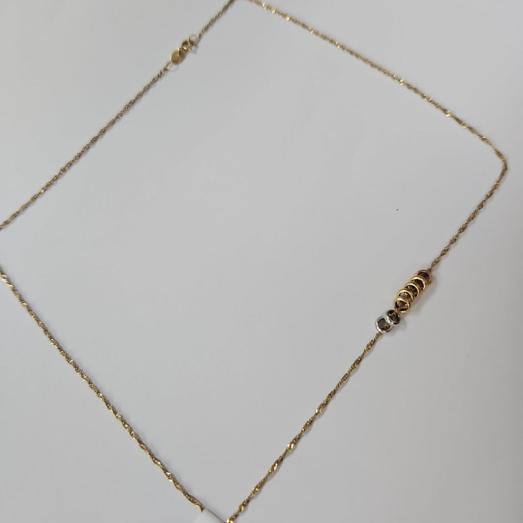 CADENA ORO 14 K 1.1 GRMS (SEMINUEVO)
