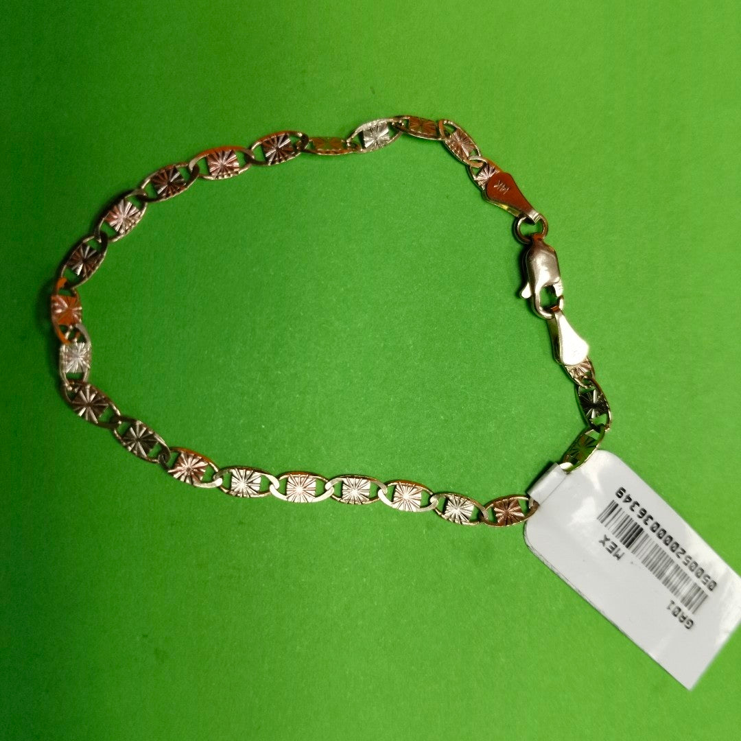 PULSERA GUCHI 14K 18 CM 3.1 GR (NUEVO)