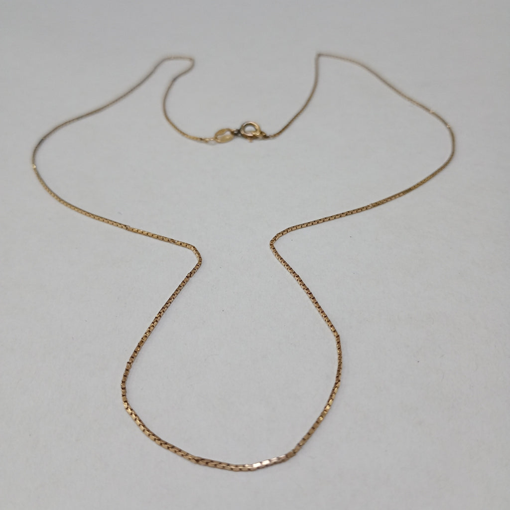 CADENA ORO 14 K 1.8 GRMS (SEMINUEVO)