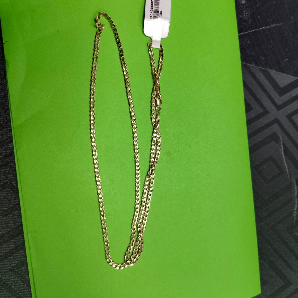 CADENA BARBADA 14K 60 CM 10 GR (NUEVO)