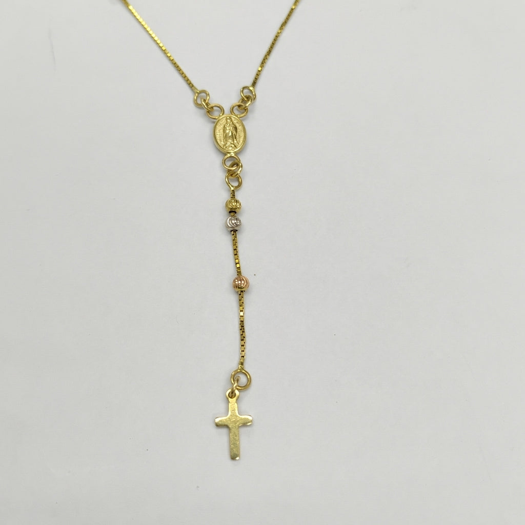 GARGANTILLA ORO COMBINADO 14 K 5,70 GRMS (SEMINUEVO)
