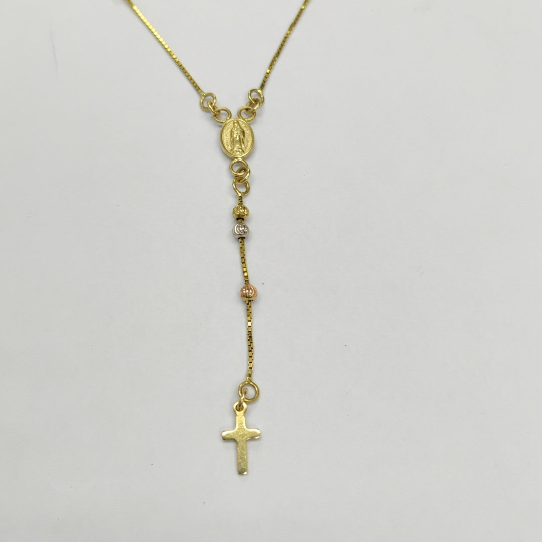 GARGANTILLA ORO COMBINADO 14 K 5,70 GRMS (SEMINUEVO)