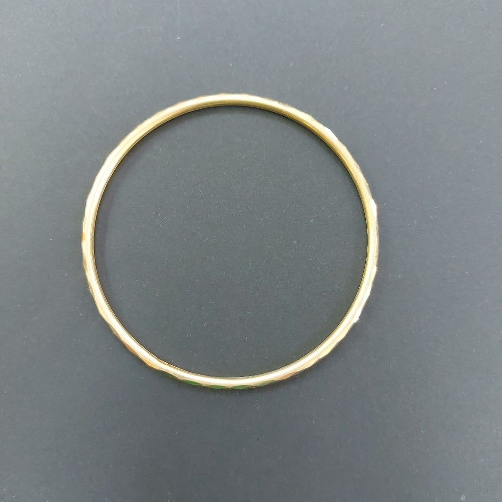PULSERA RIGIDA ORO 14 K 6.6 GRMS (SEMINUEVO)