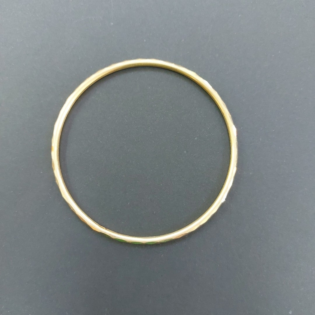 PULSERA RIGIDA ORO 14 K 6.6 GRMS (SEMINUEVO)