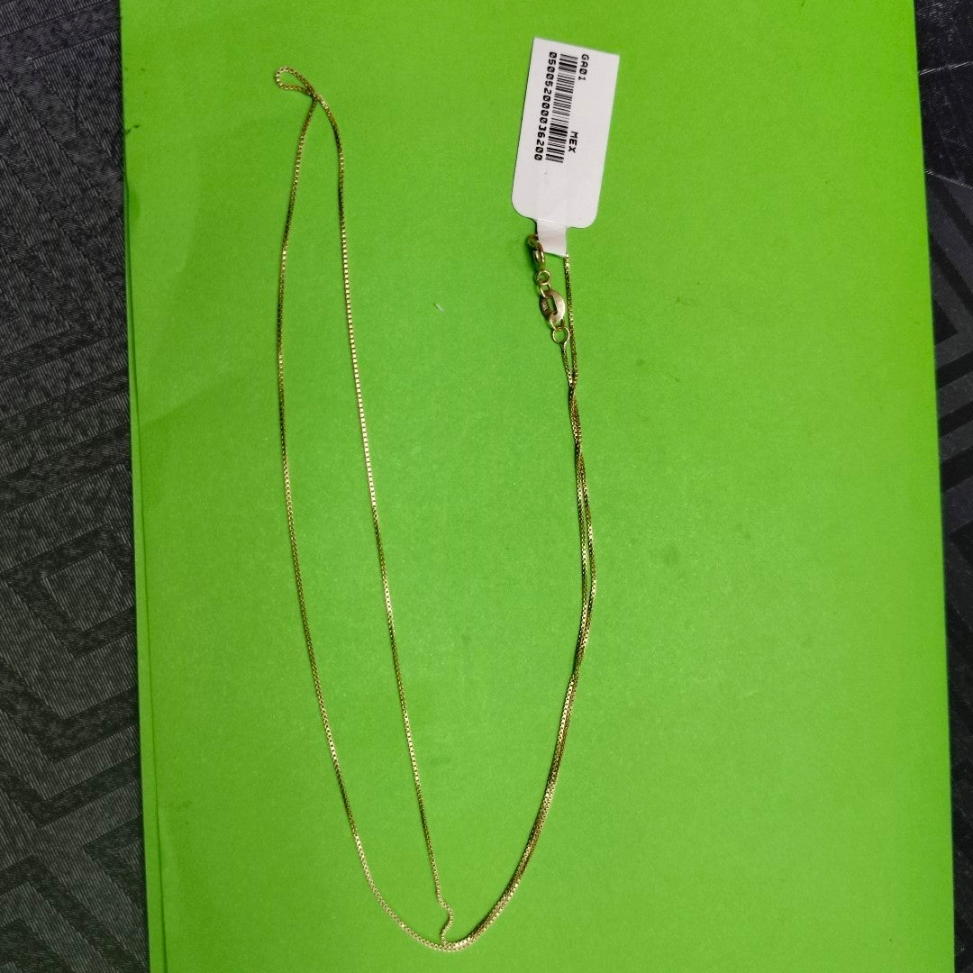 CADENA VENECIANO 14K 55 CM 1.8 GR (NUEVO)