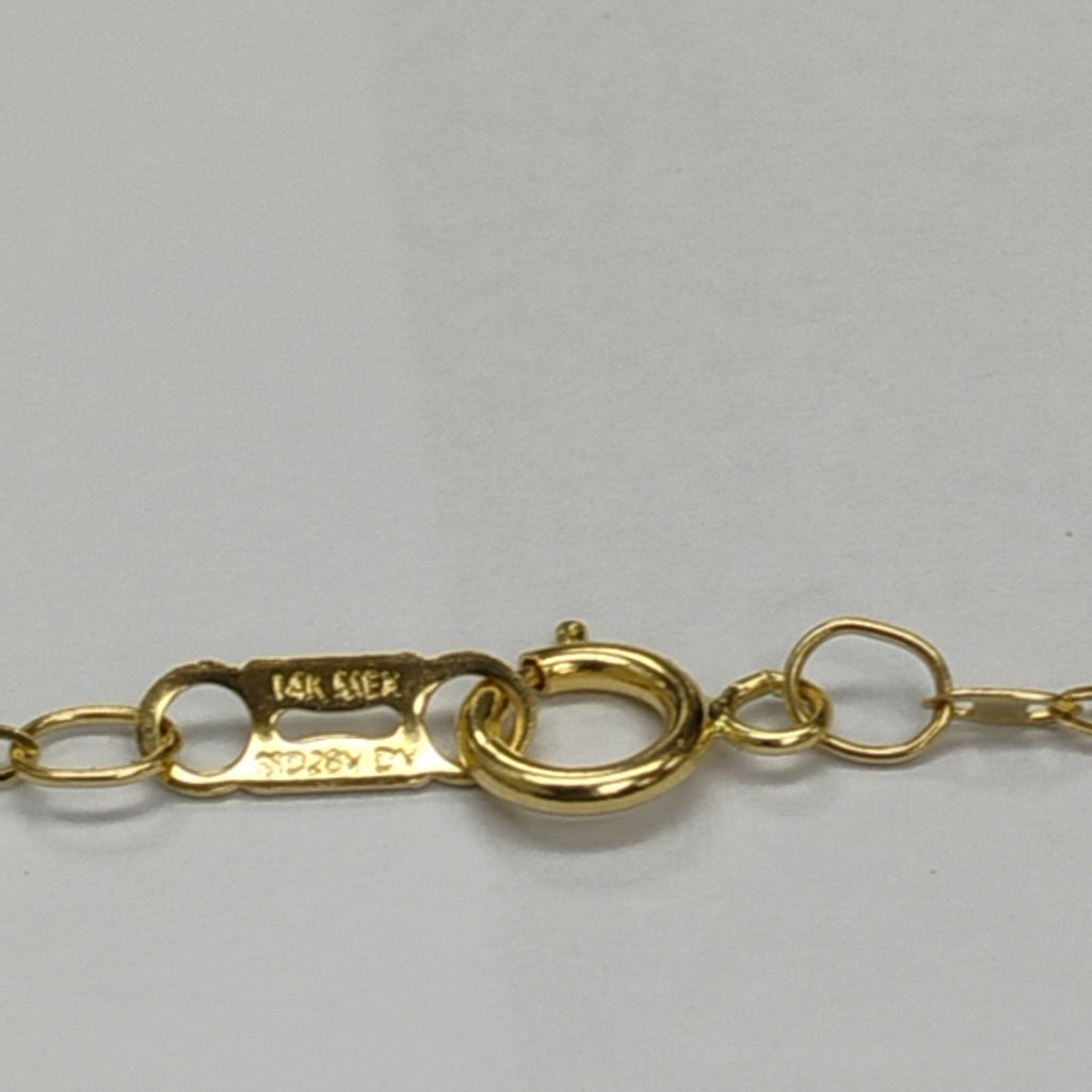CADENA ORO COMBINADO 14 K 1,70 GRMS (SEMINUEVO)
