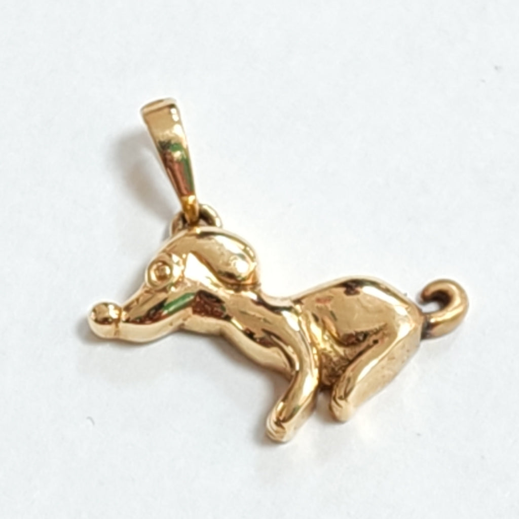 AHOGADOR, DIJE ORO 14 K 2.9 GRMS (SEMINUEVO)
