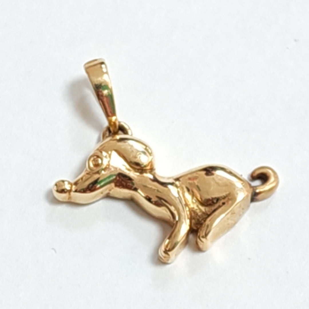 AHOGADOR, DIJE ORO 14 K 2.9 GRMS (SEMINUEVO)