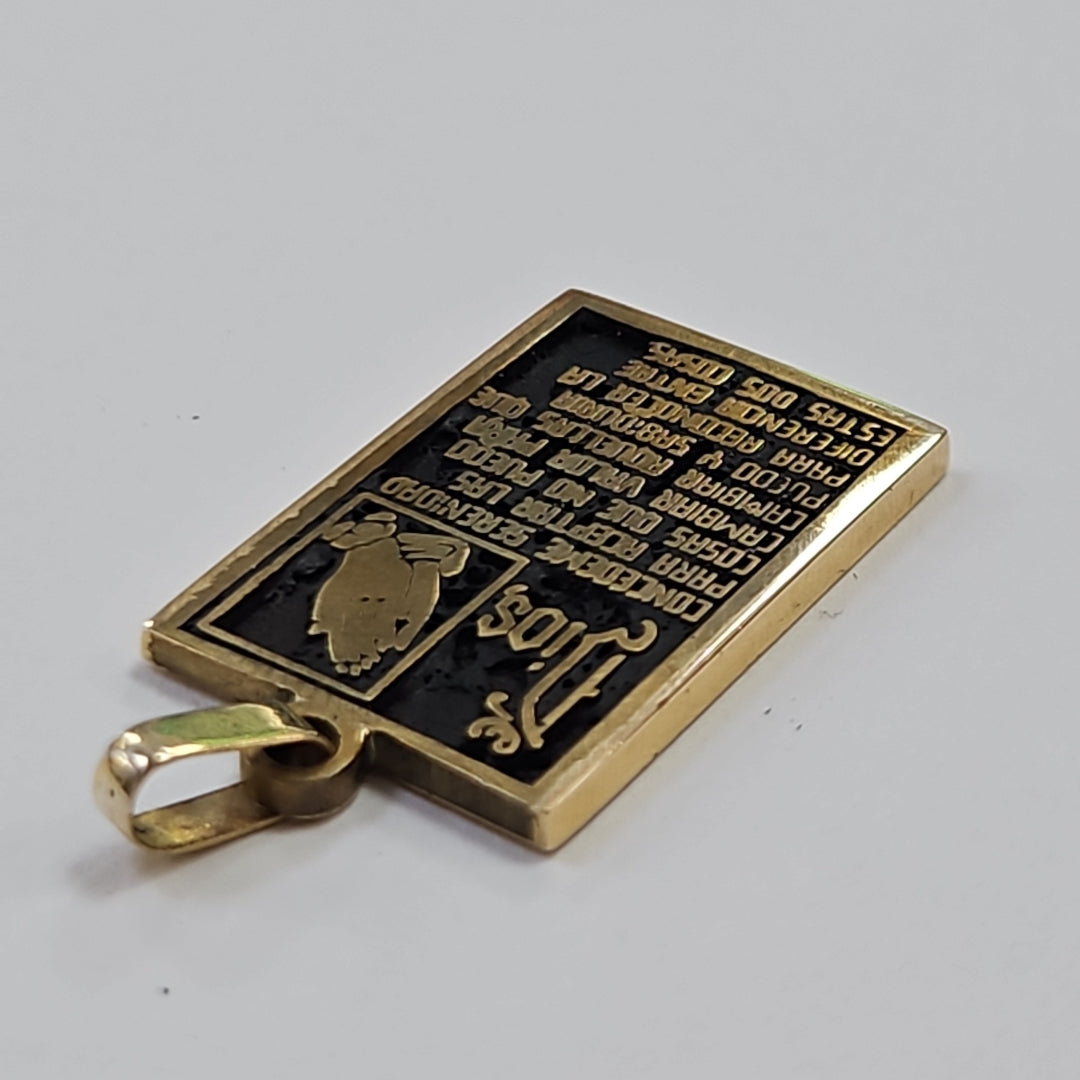 DIJE ORO 14 K 9 GRMS (SEMINUEVO)