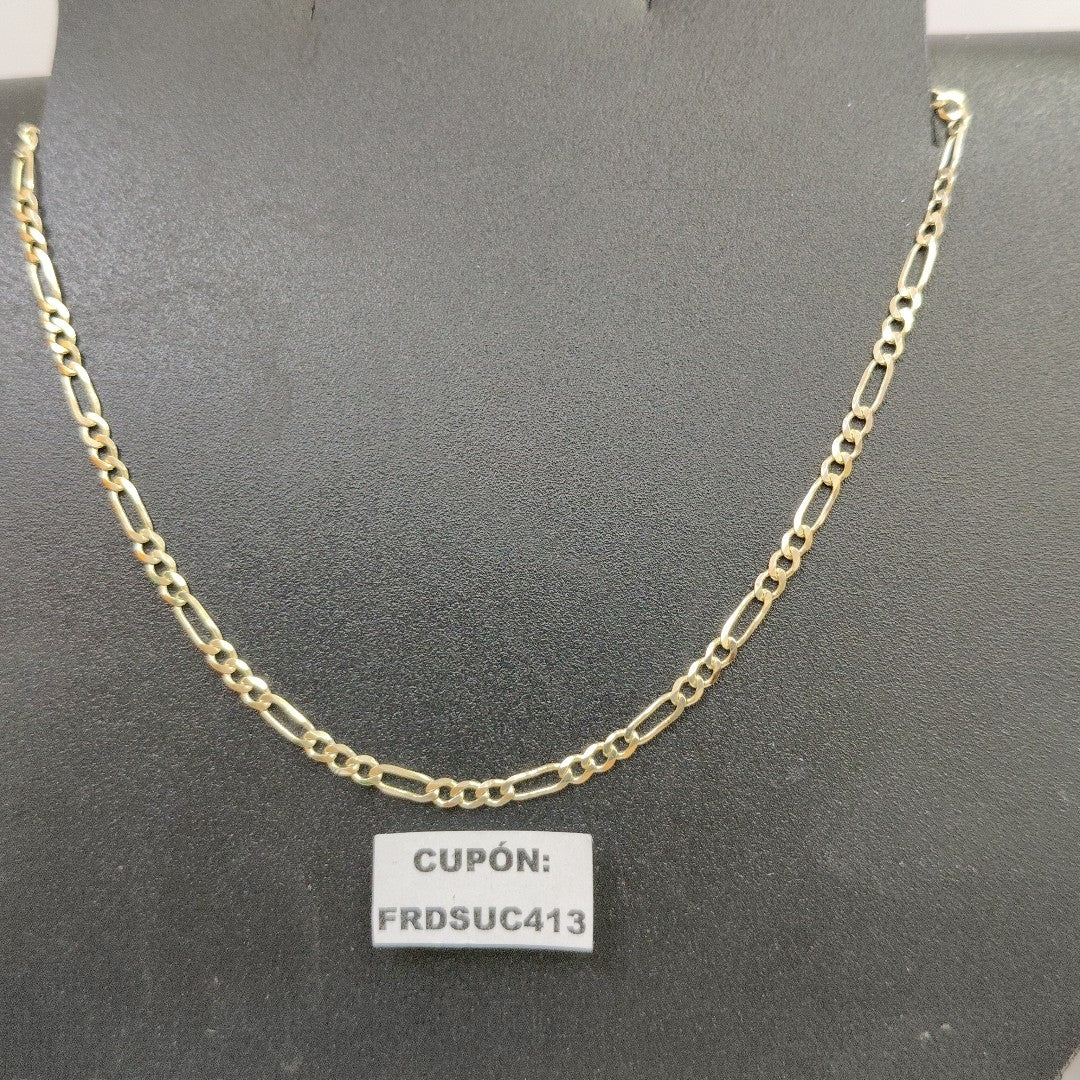 CADENA 3X1 14K 50 CM 4.5 GR (NUEVO)