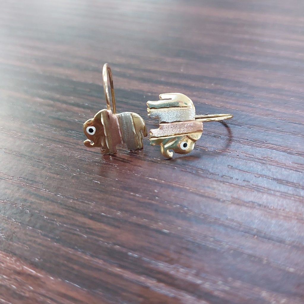 ARETES PAR ORO 10 K 1.1 GRMS (SEMINUEVO)