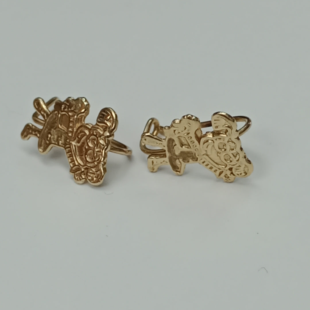ARETES PAR ORO 10 K 1.8 GRMS (SEMINUEVO)