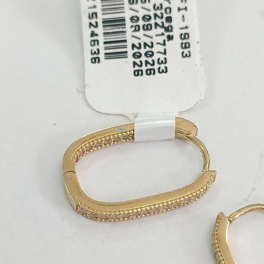 ARRACADAS PAR ORO 10 K 2.4 GRMS (SEMINUEVO)