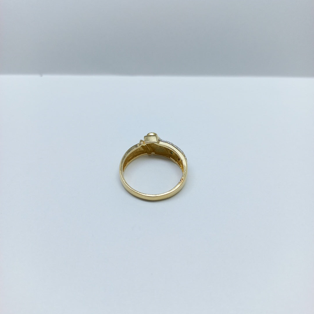 K1 2,90 GRMS 14 K IDENTIFICACIÓN ANILLO MATERIALES ORO MATERIALES GEMOLÓGI (SEMINUEVO)