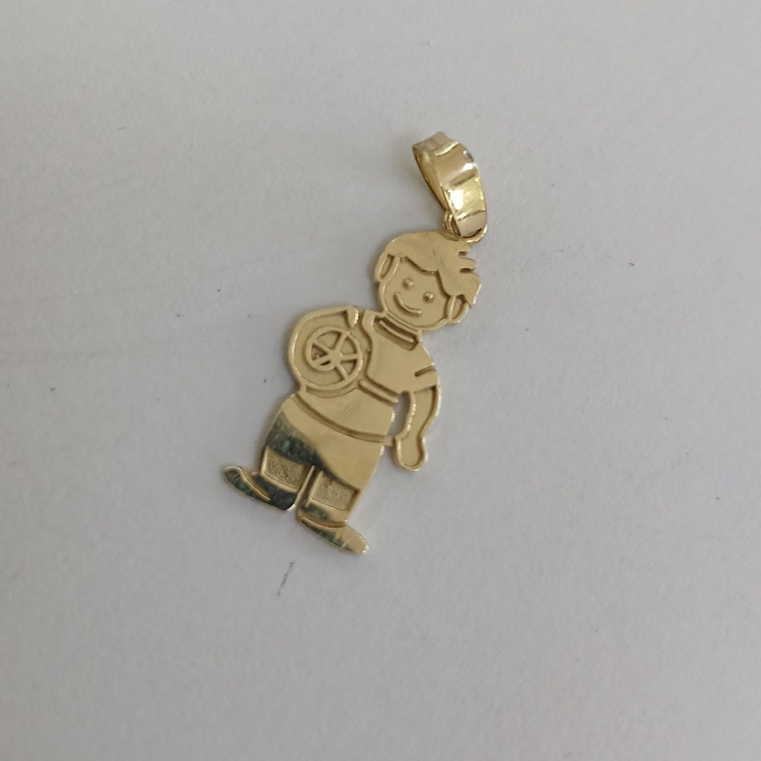 DIJE NIÑO 10K 0.9 GR (NUEVO)