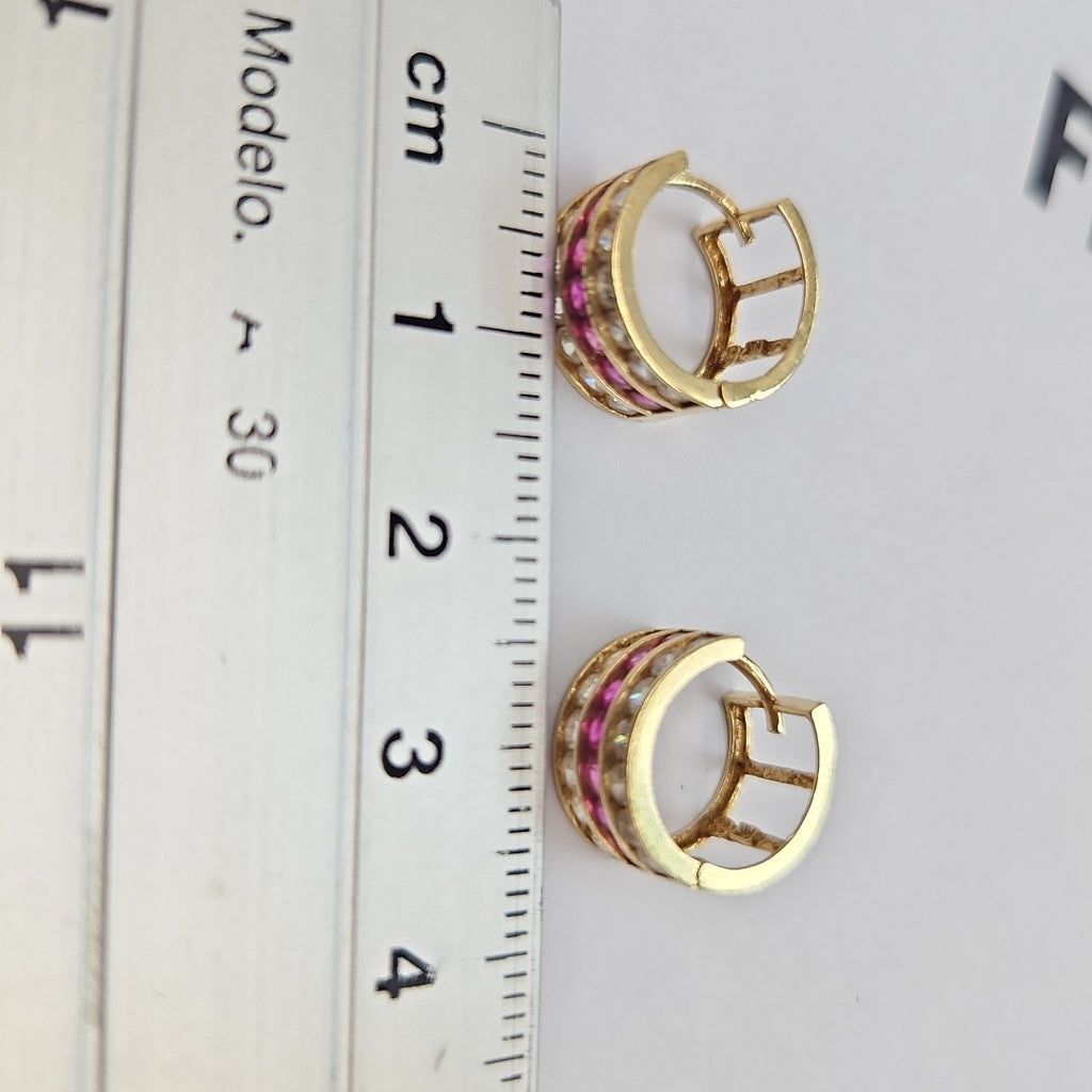 ARRACADAS PAR ORO 14 K 2,80 GRMS (SEMINUEVO)