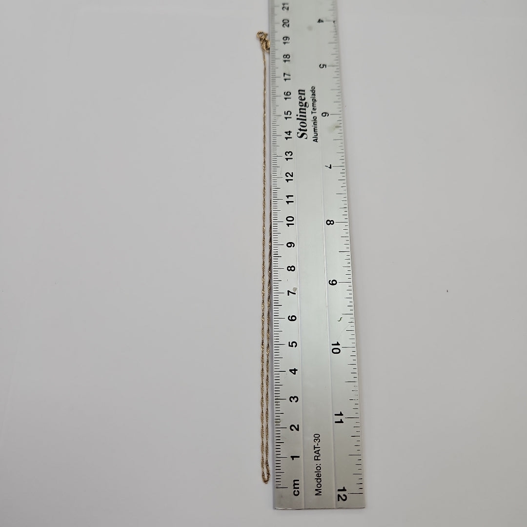 CADENA ORO 14 K 0.9 GRMS (SEMINUEVO)