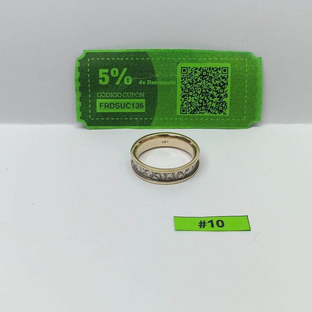 ARGOLLA ORO 14 K 6,90 GRMS (SEMINUEVO)