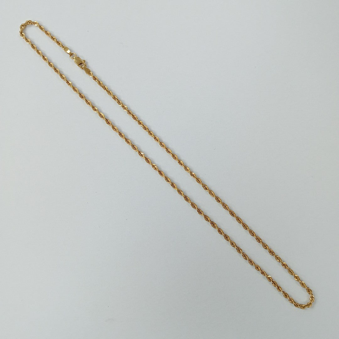 CADENA ORO 10 K 3,20 GRMS (SEMINUEVO)