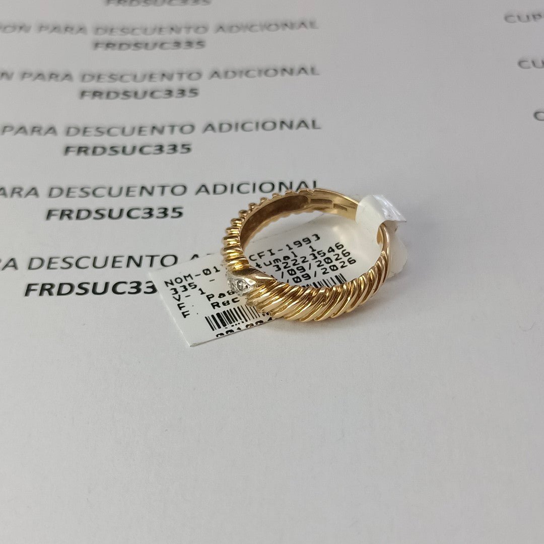 ANILLITO ORO 14 K 3.4 GRMS (SEMINUEVO)