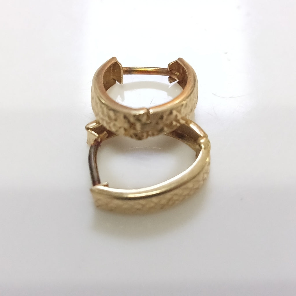 ARRACADAS PAR ORO 14 K 0,90 GRMS (SEMINUEVO)