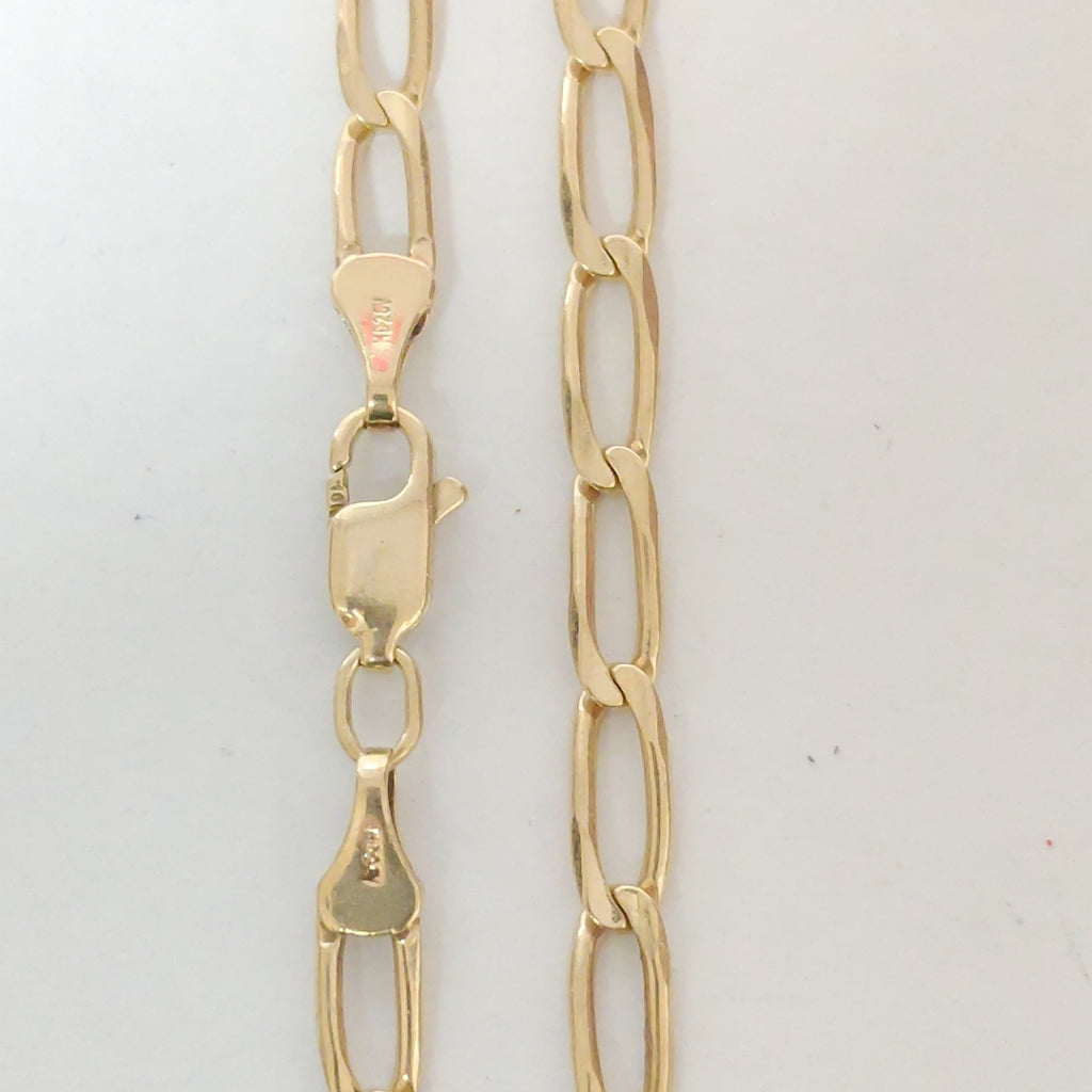 CADENA, PULSERA ORO 10 K 15.4 GRMS (SEMINUEVO)