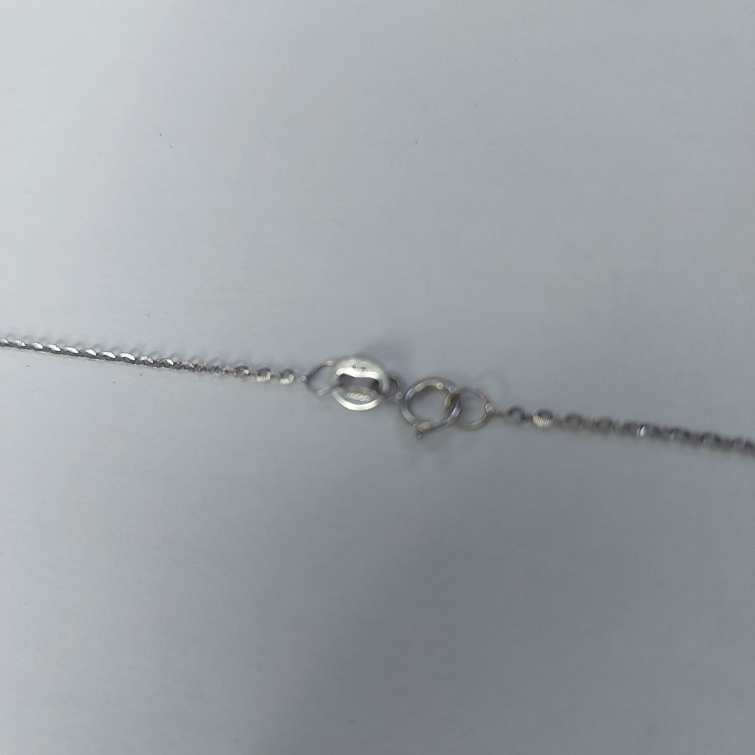 CADENA ORO BLANCO 14 K 2,10 GRMS (SEMINUEVO)