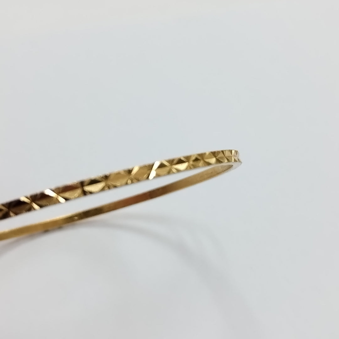 PULSERA RIGIDA ORO 18 K 9,70 GRMS (SEMINUEVO)