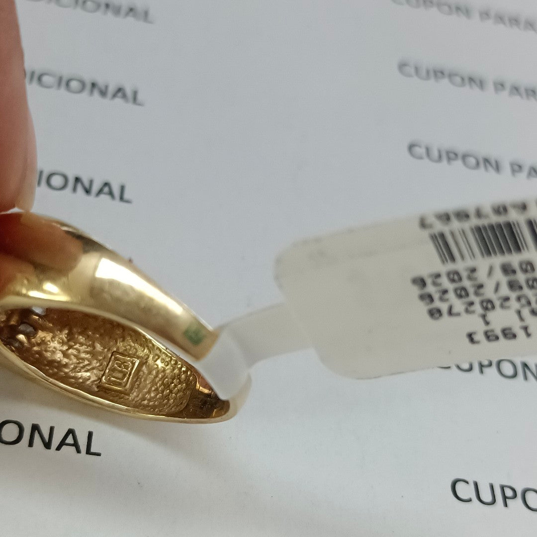 ANILLO ORO 14 K 9,40 GRMS (SEMINUEVO)