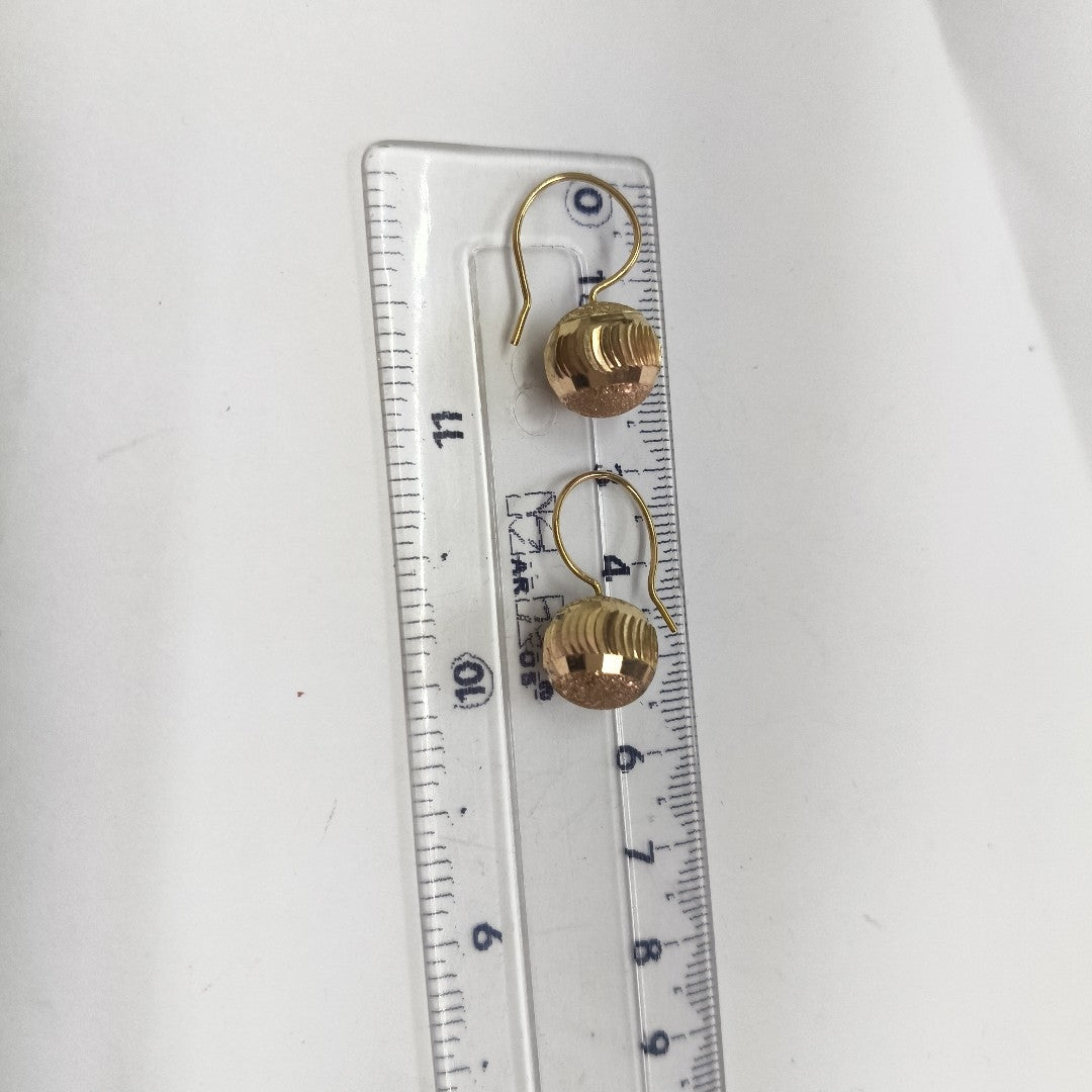 ARETES PAR ORO 10 K 2,70 GRMS (SEMINUEVO)