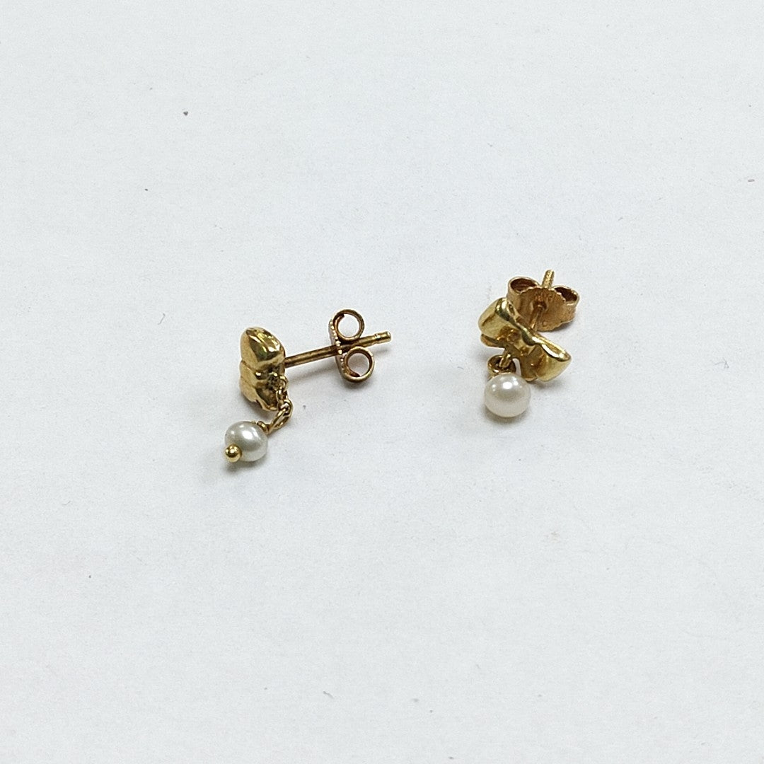 BROQUELES PAR ORO 10 K 1,40 GRMS (SEMINUEVO)
