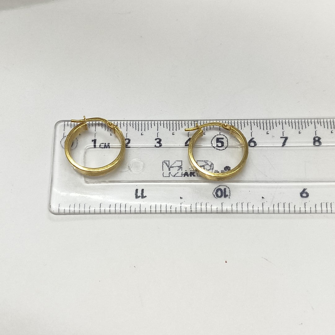 ARRACADAS PAR ORO 10 K 1,90 GRMS (SEMINUEVO)