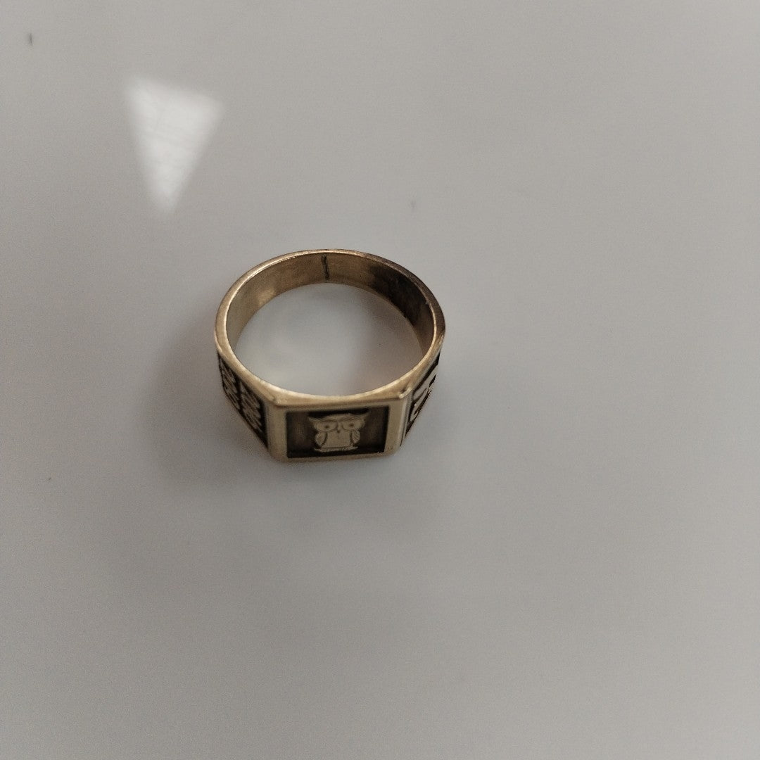 ANILLO DE GRADUACIÓN ORO 8 K 5.3 GRMS (SEMINUEVO)