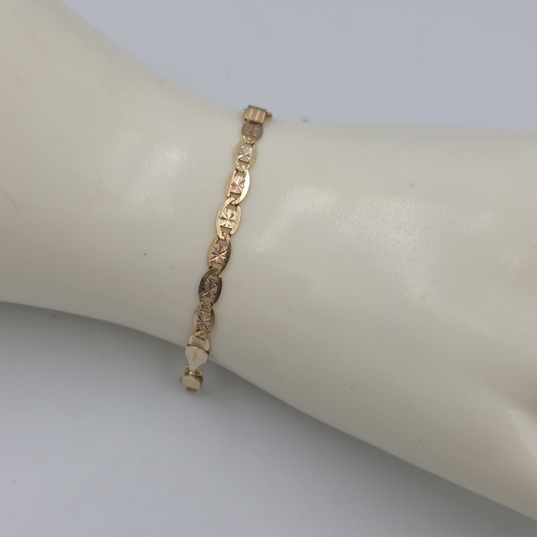 ESCLAVA ORO,ORO COMBINADO 10 K 3,50 GRMS (SEMINUEVO)