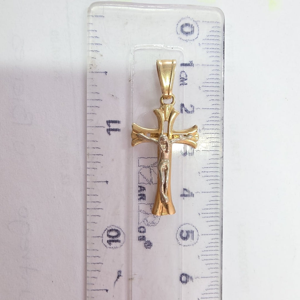 MEDALLA RELIGIOSA ORO 10 K 1.9 GRMS (SEMINUEVO)