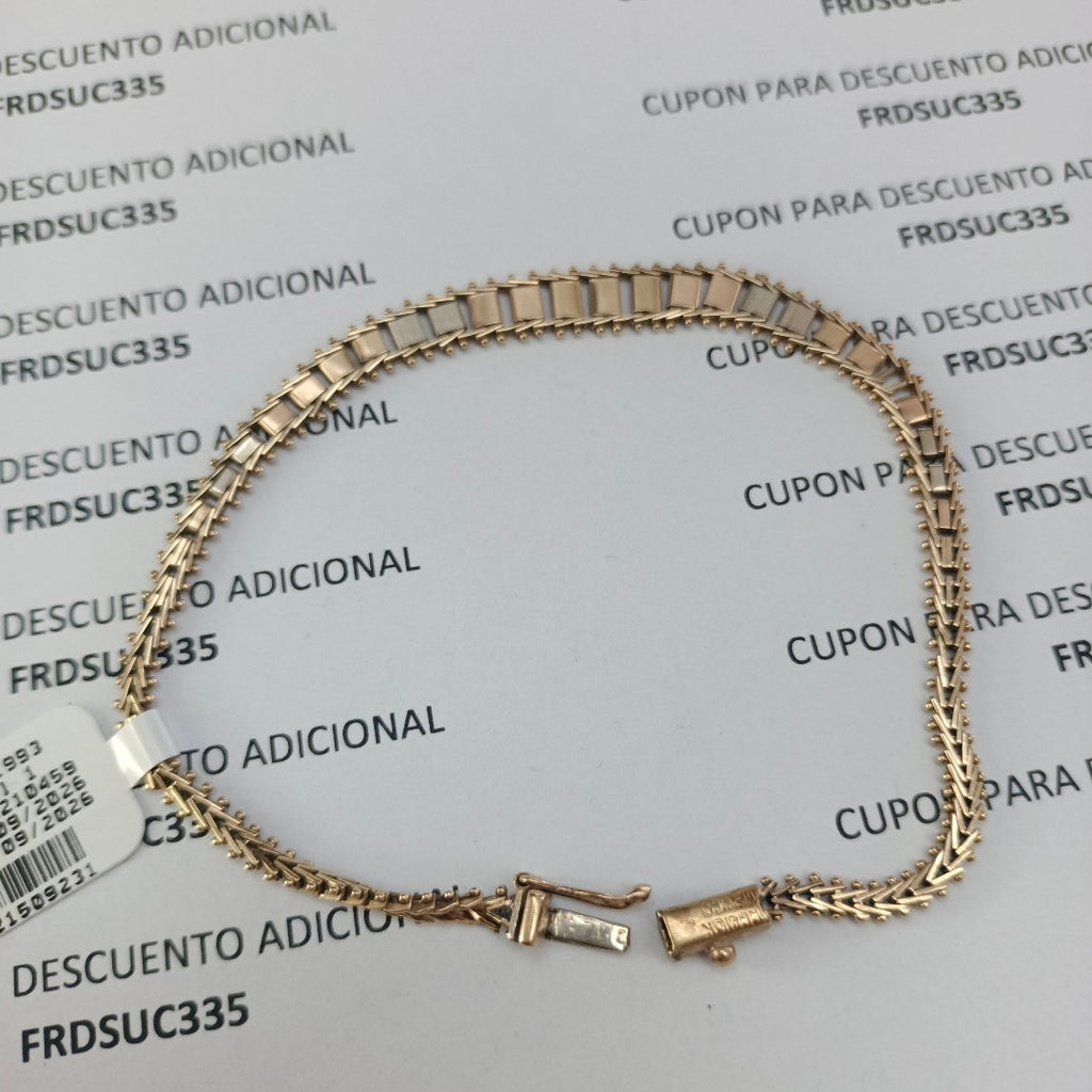 PULSERA ORO 10 K 7.5 GRMS (SEMINUEVO)