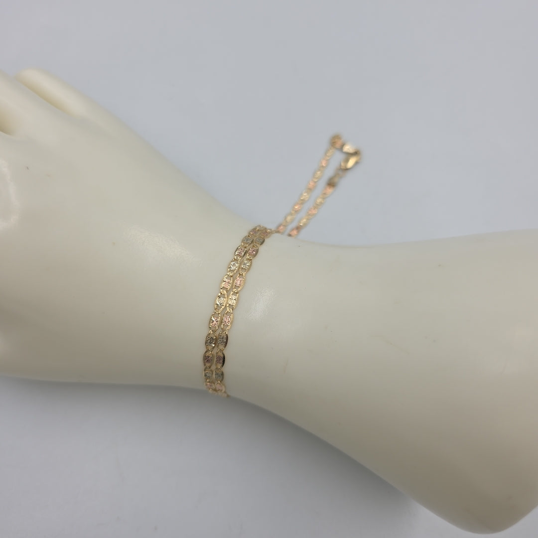 CADENA ORO,ORO COMBINADO 10 K 5,00 GRMS (SEMINUEVO)