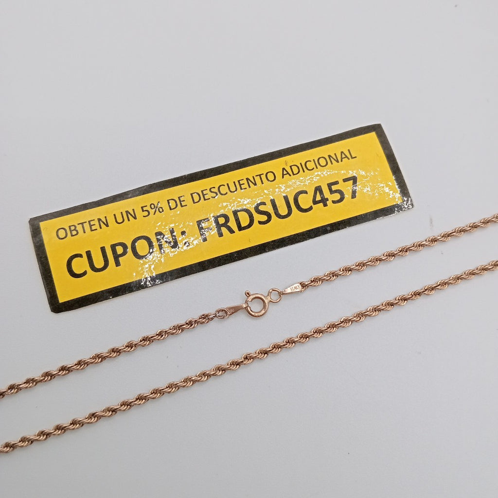 CADENA ORO 10 K 2,30 GRMS (SEMINUEVO)