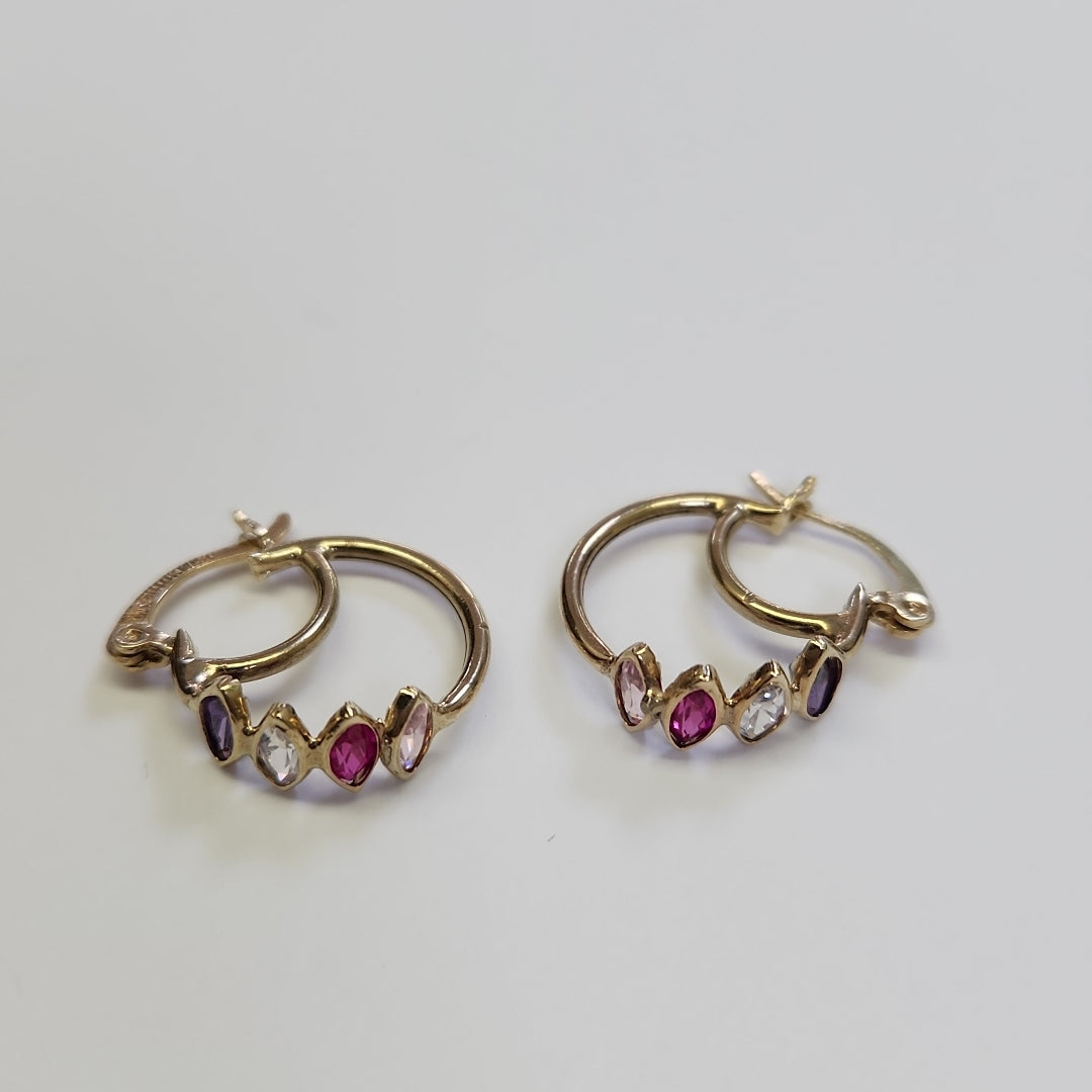 ARETES PAR ORO 10 K 2.7 GRMS (SEMINUEVO)