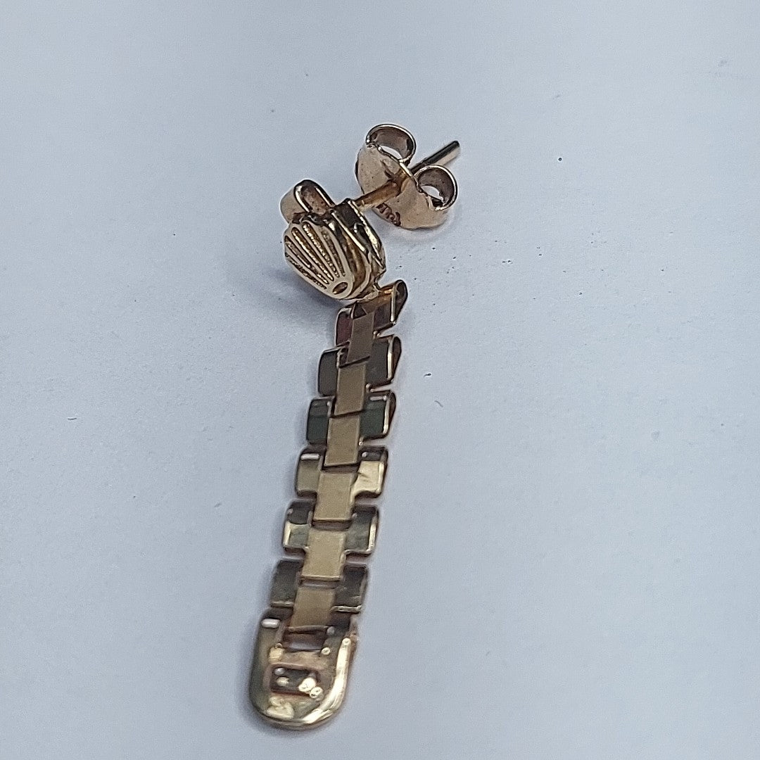 ARETES PAR ORO 14 K 1,70 GRMS (SEMINUEVO)