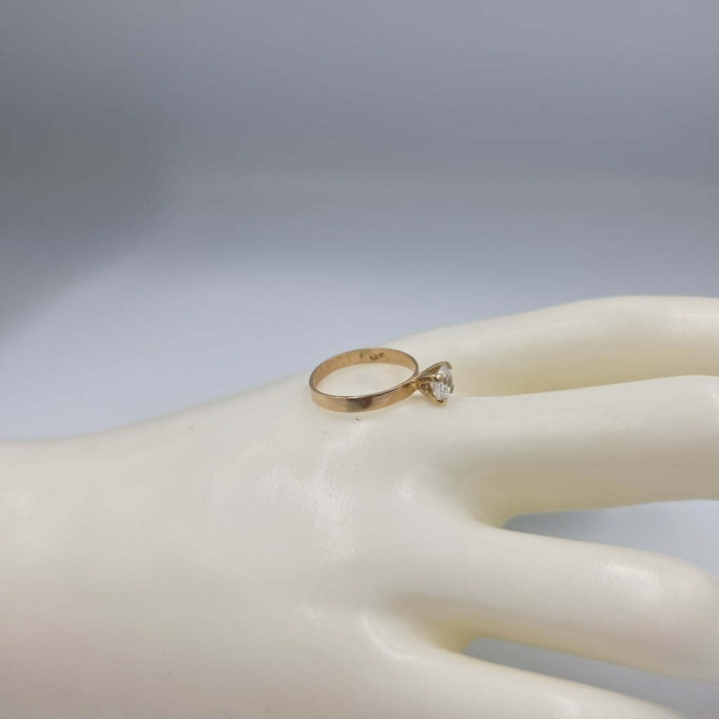 SOLITARIO ORO 14 K 1.3 GRMS (SEMINUEVO)