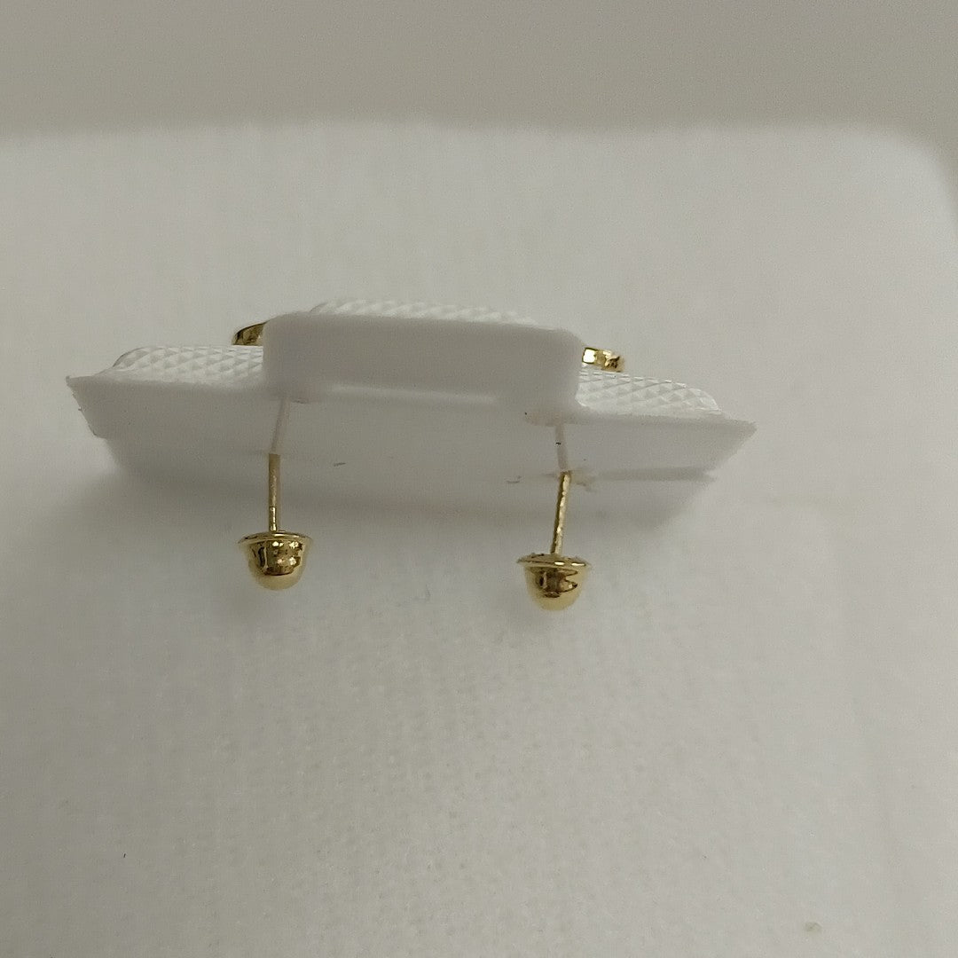 BROQUELES BROQUEL C CIRCONIA 14K 0.1501 GR (NUEVO)