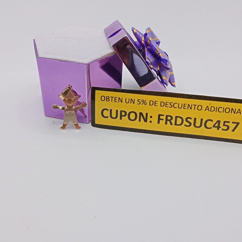 DIJE ORO 14 K 1,10 GRMS (SEMINUEVO)