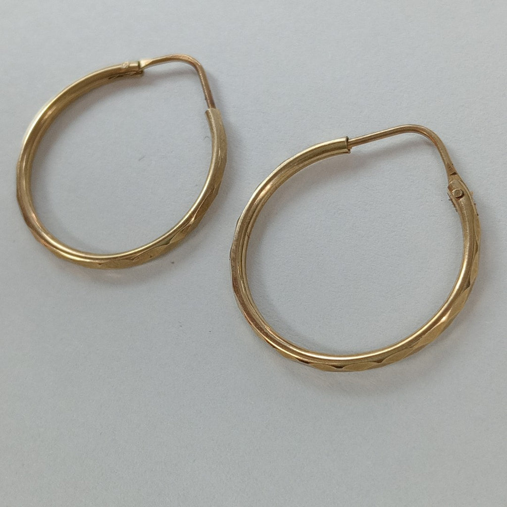 ARRACADAS PAR ORO 10 K 1.1 GRMS (SEMINUEVO)