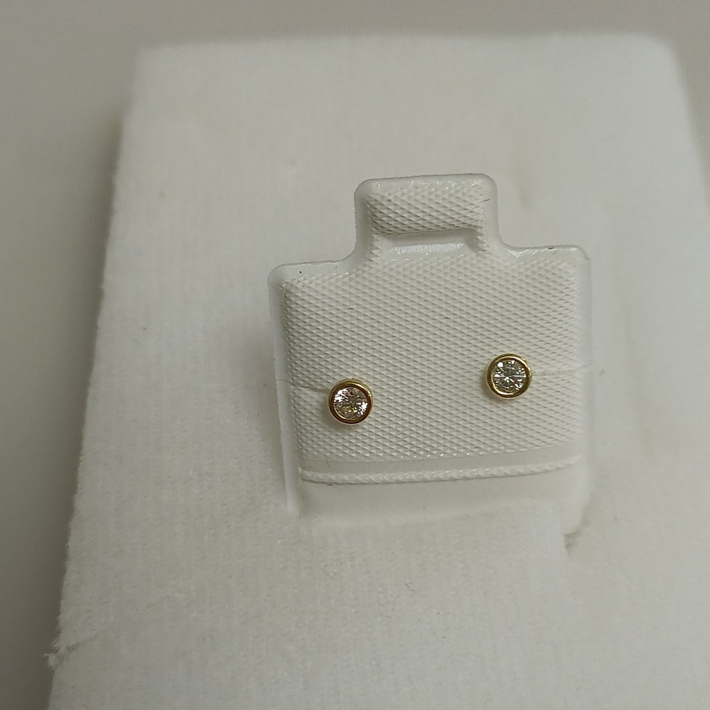 BROQUELES BROQUEL C CIRCONIA 14K 0.1501 GR (NUEVO)
