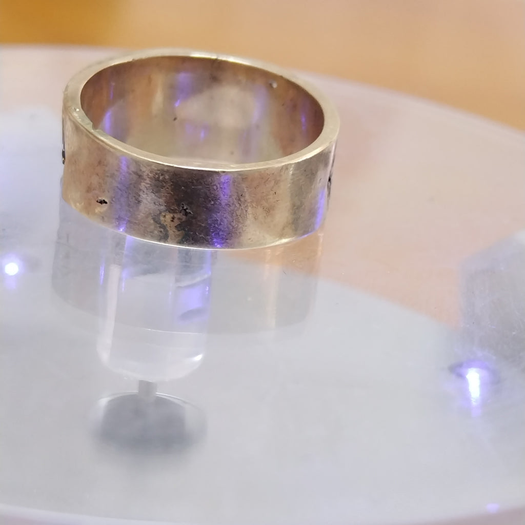 ANILLO DE GRADUACIÓN ORO 8 K 6.3 GRMS (SEMINUEVO)